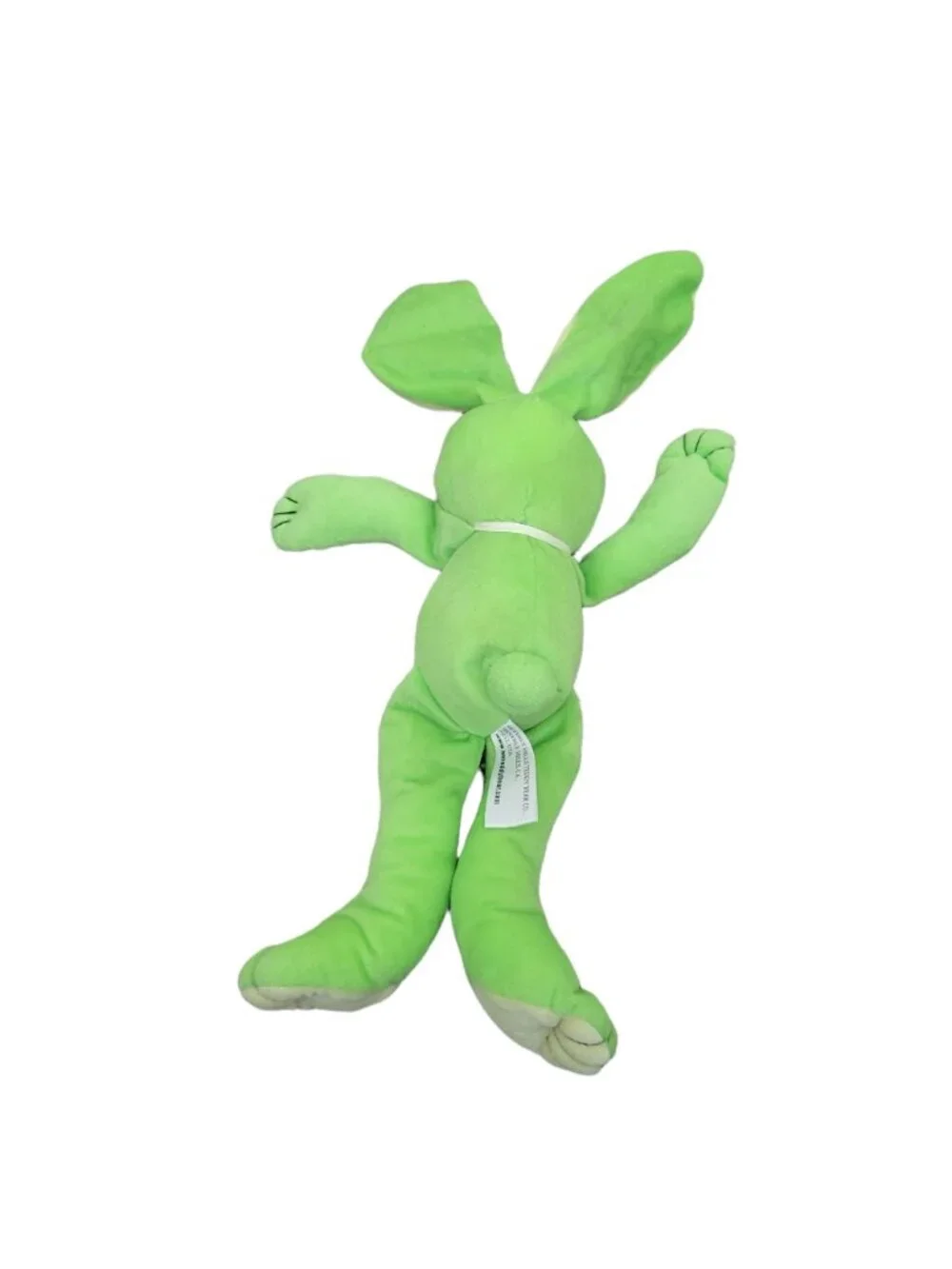 Lime Green Bunny 17 inch Plush Easter Rabbit Spring Beverly Hills Teddy Bear Co